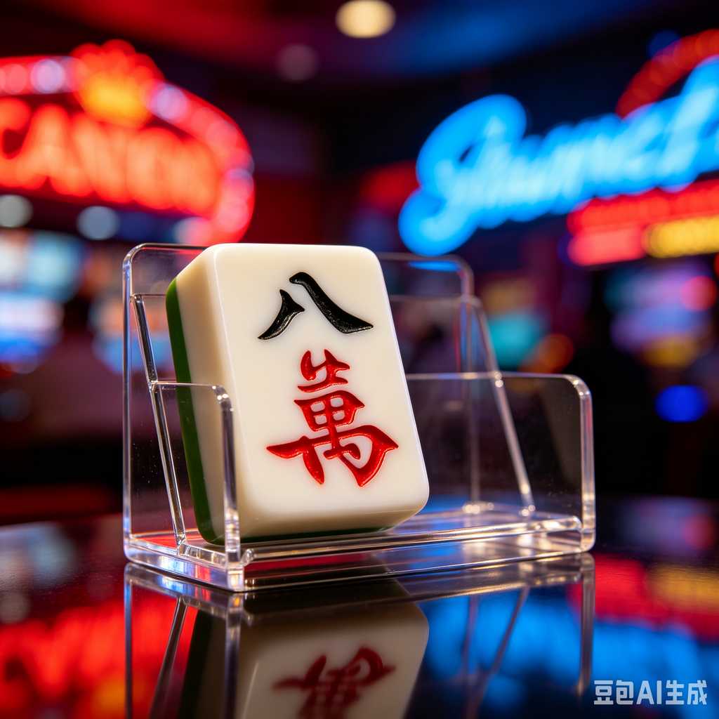 carved pattern mahjong set